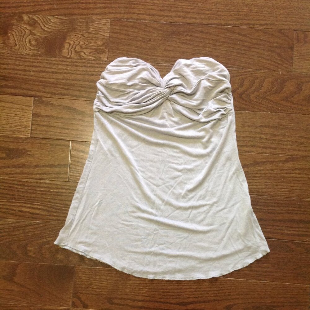 Strapless top